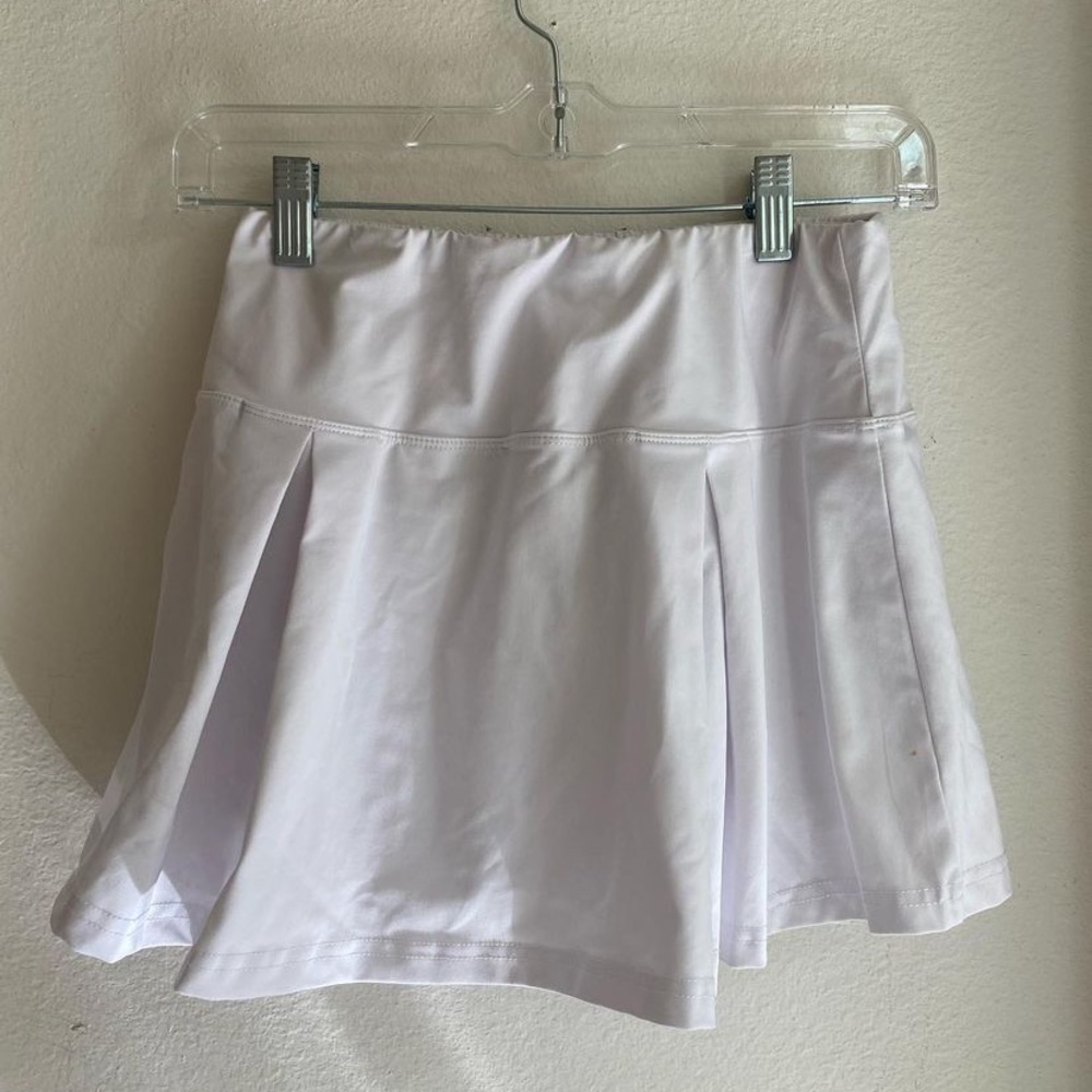 White Tennis Skirt